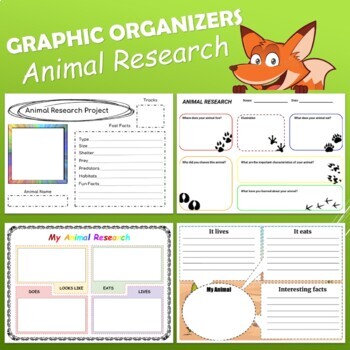 Google Classroom Animal Research Graphic Organizer