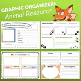 Digital Graphic Organizers My Animal Research /Google Slides/
