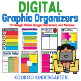 Digital Graphic Organizers for Google Slides, Google Class