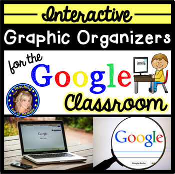 Preview of Digital Graphic Organizers for Google Drive