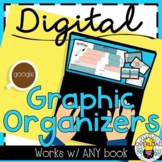 Digital Graphic Organizers that work for any book | Grades 4-8