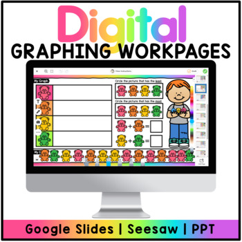 Preview of Digital Graphs - Google Slides™ | SeeSaw™ | PowerPoint