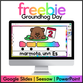 Preview of Digital Groundhog Day Freebie - Google Slides™ | SeeSaw™ | PowerPoint