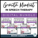 Digital Growth Mindset in Speech - Boom Card Bundle