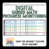 Digital Guided Math Progress Monitoring Form