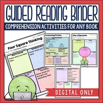 Preview of Digital Guided Reading Binder for Google Slides TM
