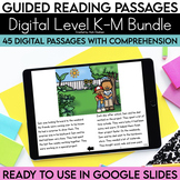 Digital Guided Reading Passages Bundle: Level K-M
