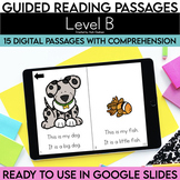 Digital Guided Reading Passages: Level B
