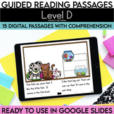 Digital Guided Reading Passages: Level D