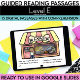 Digital Guided Reading Passages: Level E