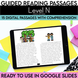 Digital Guided Reading Passages: Level N