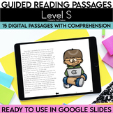 Digital Guided Reading Passages: Level S