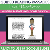 Digital Guided Reading Passages: Level U (Non Fiction)