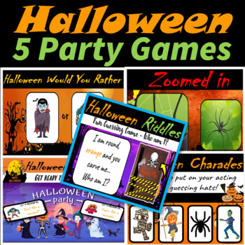 Digital Halloween Activities & Games | Halloween Party | Fun Fridays ...
