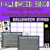 Digital Halloween Bingo Game (Google Slides)