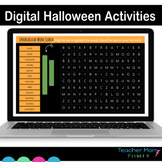 Digital Halloween Fun Activity Pack {Google Slides}
