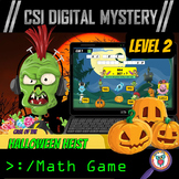 Digital Halloween Math Game: 3rd Grade Math Mystery Escape