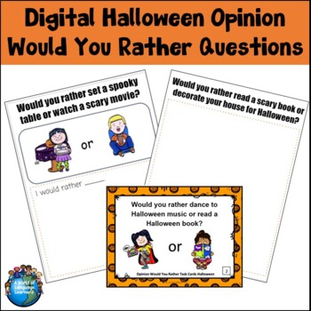 Using Would You Rather Questions with English Language Learners – A World  of Language Learners
