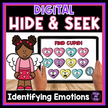 Preview of Digital Hide & Seek | Find Cupid | Valentine’s Day Social Emotional Learning