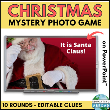 Preview of Digital Holiday Guessing Game for Classroom Party or Christmas Morning Meeting