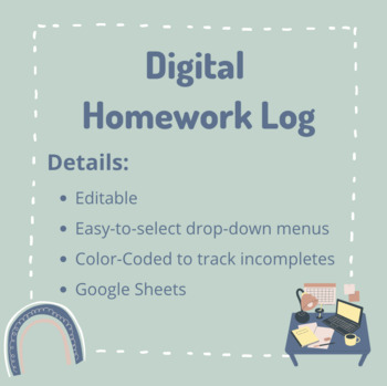 homework google sheet