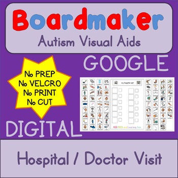 Preview of Digital Hospital Visit - Digital Visual Aids for Autism and Special Education