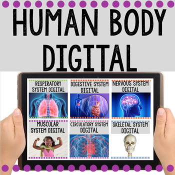 Preview of Human Body Digital Freebie / Google Classroom