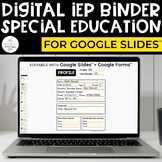 Digital IEP Binder | Special Education (EDITABLE)