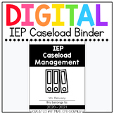 Digital IEP Caseload Binder | Digital Special Education Te