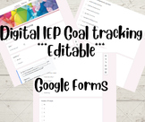 Digital IEP Goal Tracking