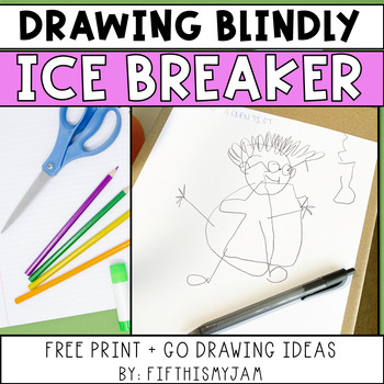 Digital Icebreaker Drawing Blindly by Fifth is my JAM | TpT