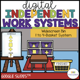 Digital Independent Work Systems: Distance Learning for Sp