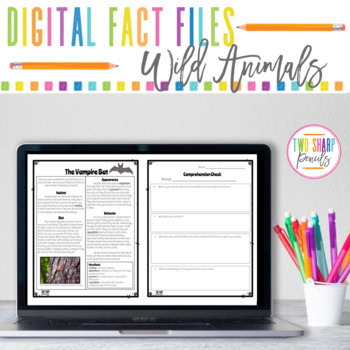Digital Informational Animal Articles by Two Sharp Pencils | TPT