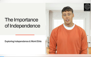 Preview of Digital Instructor Teaches Work Ethic: Independence