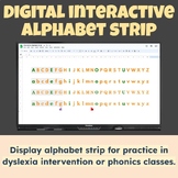 Digital Interactive Alphabet Strip
