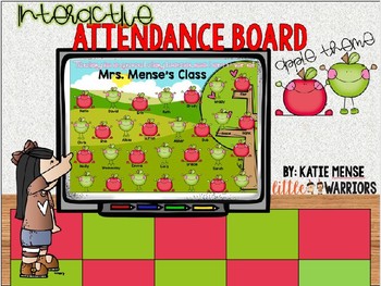 Preview of Digital Interactive Attendance Board for September