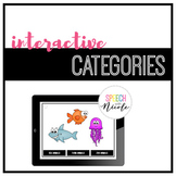 Digital Interactive Categories/Similarities Therapy #May20