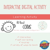 Digital Interactive Coins Boom Cards™