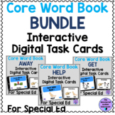 Digital Interactive Core Word Book BUNDLE for Special Ed D