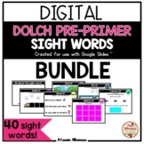 Digital Interactive - Dolch PRE-PRIMER Sight Word (Google 