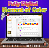 Digital Interactive Element of Color Worksheets - Visual A