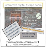 Digital Interactive Escape Room: Letters and Words