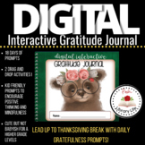 Digital Interactive Gratitude Journal For Fall or Thanksgi
