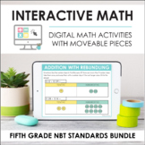 Digital Interactive Math - Fifth Grade NBT Standards Bundl