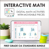 Digital Interactive Math - First Grade OA Standards Bundle