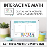Digital Interactive Math for 3.G.1 - Geometry (Slides + Se
