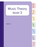 Digital Interactive Music Theory Notebook Level 3