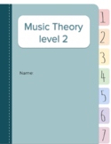 Digital Interactive Music Theory Notebook level 2