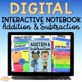 Digital Interactive Notebook | Addition & Subtraction | 4th