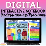 Digital Interactive Notebook - Fractions - Distance Learni